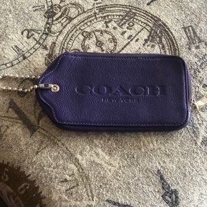 Purple Coach Wallet